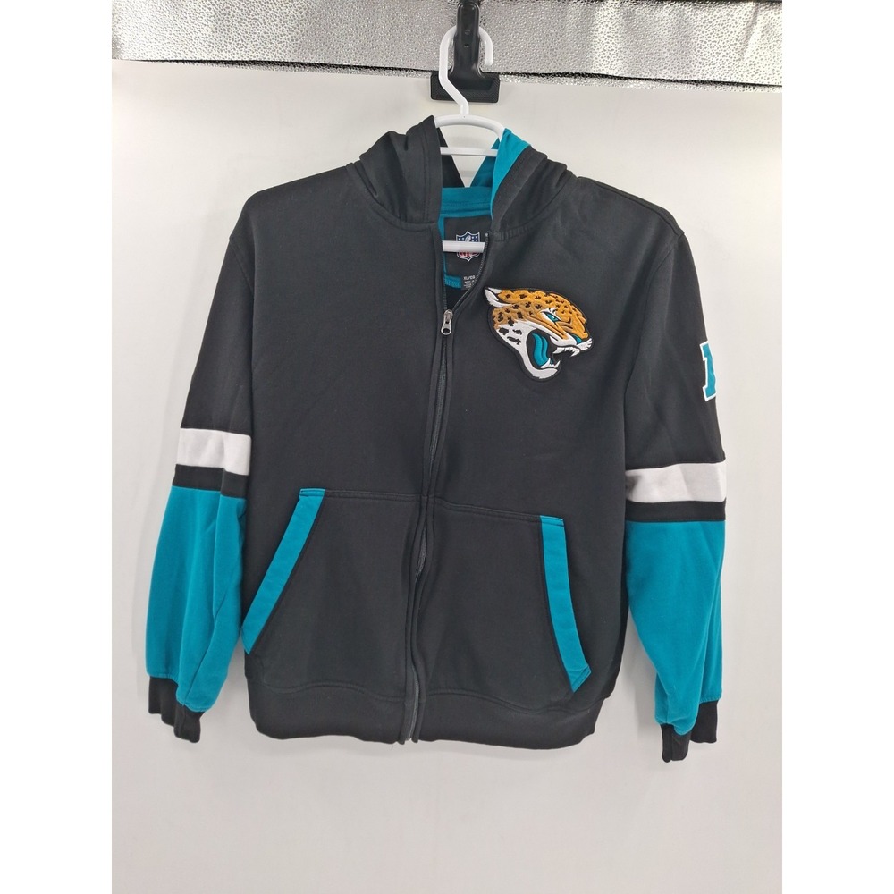 Jacksonville Jaguars NFL Mens Full Zip XL Hoodie Jacket - Picture 1 of 12
